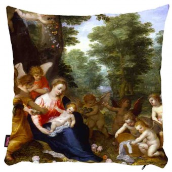 Melekli Yastık Kılıfı-4